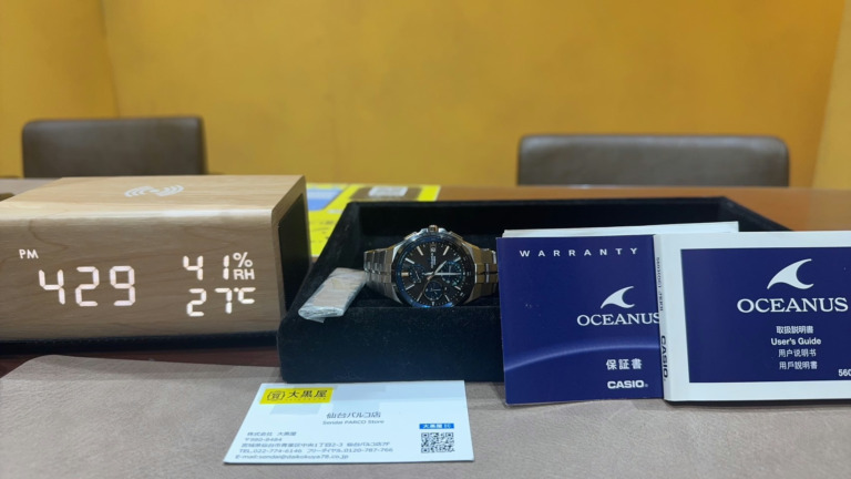 カシオ.時計.買取.オシアナス.仙台