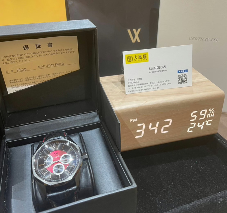 VARTIX ヴァティックス PR02B 腕時計　買取