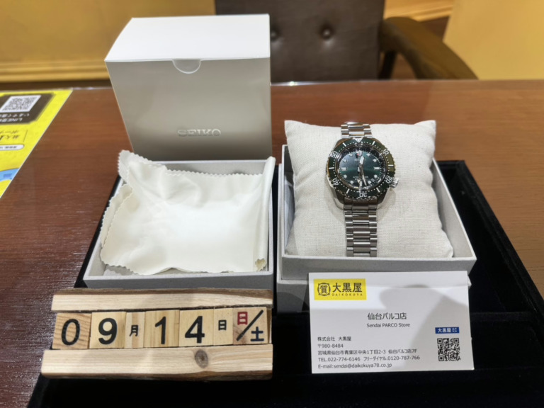 SEIKO.ﾌﾟﾛｽﾍﾟｯｸｽ ﾒｶﾆｶﾙﾀﾞｲﾊﾞｰｽﾞ 1968 GMT.SBEJ009.仙台.大黒屋.買取