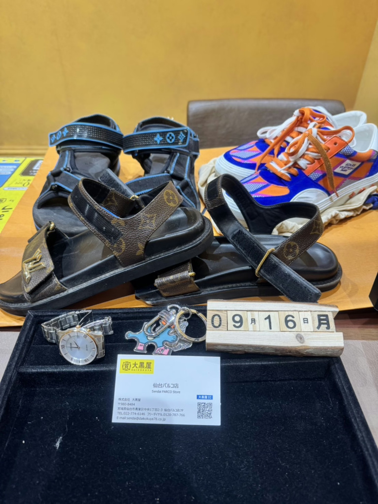 ヴィトン.サンダル.ｽﾆｰｶｰ.ジャンク.買取.仙台.大黒屋