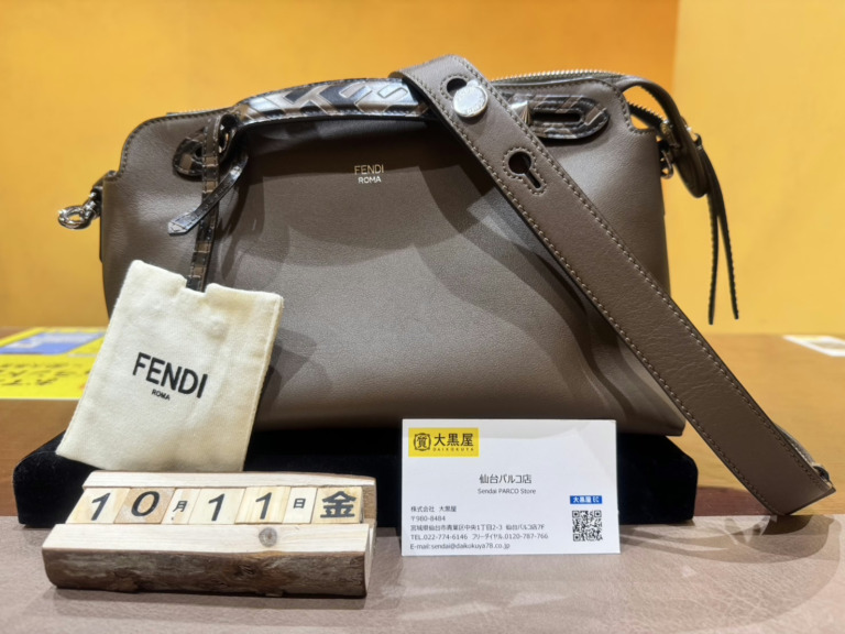 Fendi ﾌｪﾝﾃﾞｨ ﾊﾞｲｻﾞｳｪｲ ﾐﾃﾞｨｱﾑ 買取 仙台　大黒屋