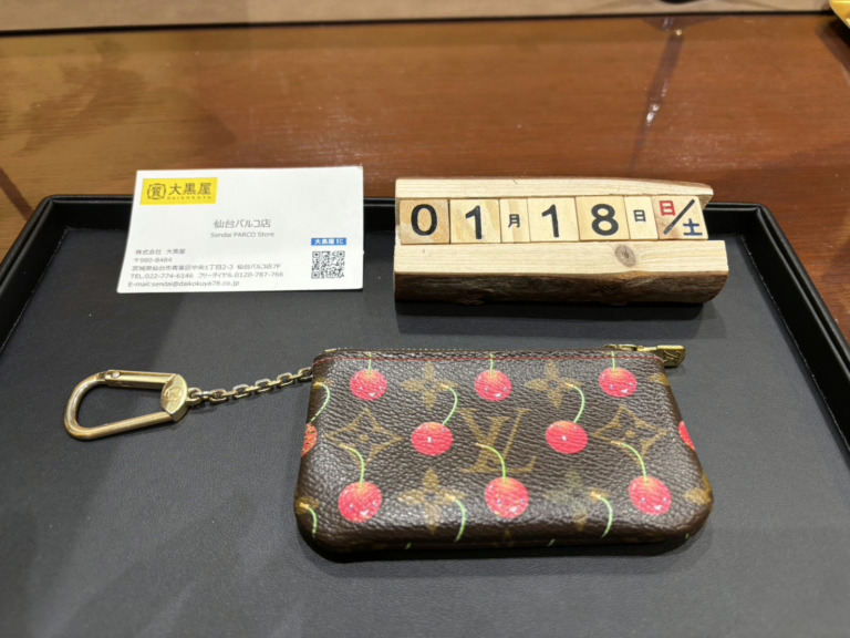Louis Vuitton, M95042, キーケース, ルイヴィトン、モノグラム・チェリー、ポシェット・クレ　大黒屋, 仙台パルコ店