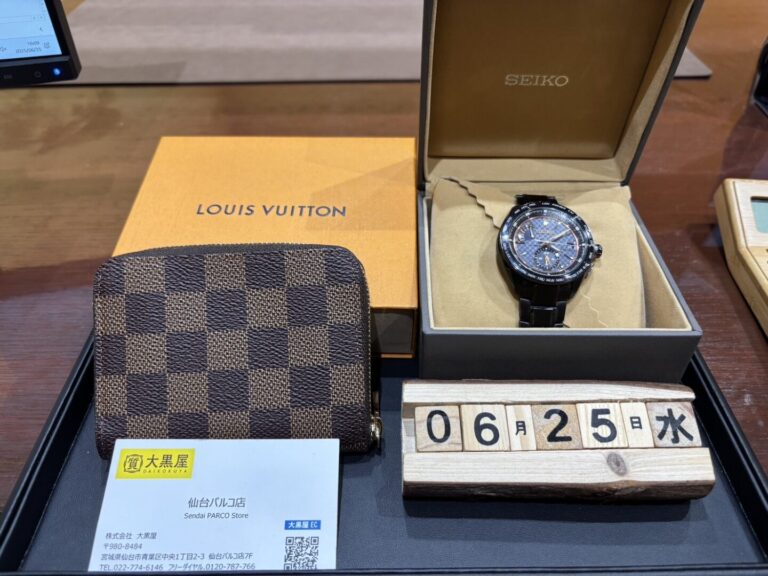 Louis Vuitton  N63070 財布　SEIKO SAGA263 時計 買取
