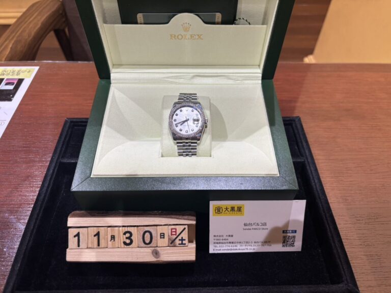 ROLEX-ロレックス-116244G-デイトジャスト-買取-大黒屋仙台パルコ