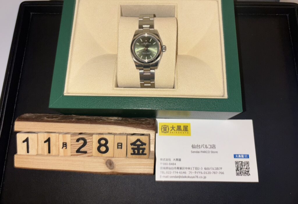 ROLEX-ロレックス-176200-オイスター-パーペチュアル-レディース-買取-大黒屋