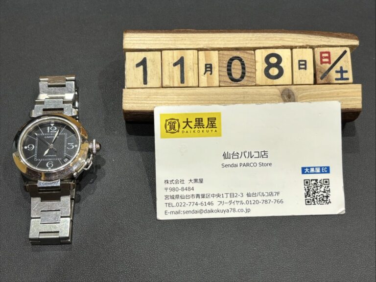 カルティエ　パシャC　買取　仙台Parco　大黒屋