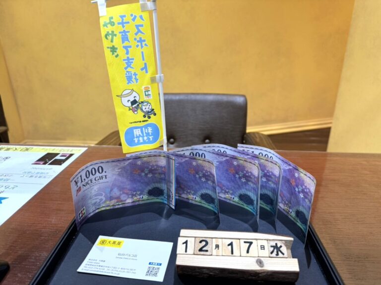 JCBJTB商品券　買取　仙台PARCO　大黒屋