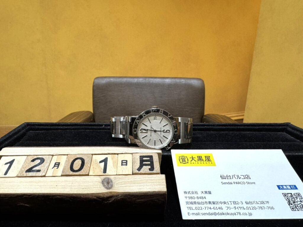 時計　ﾌﾞﾙｶﾞﾘﾌﾞﾙｶﾞﾘ　BB38　買取　仙台PARCO　大黒屋