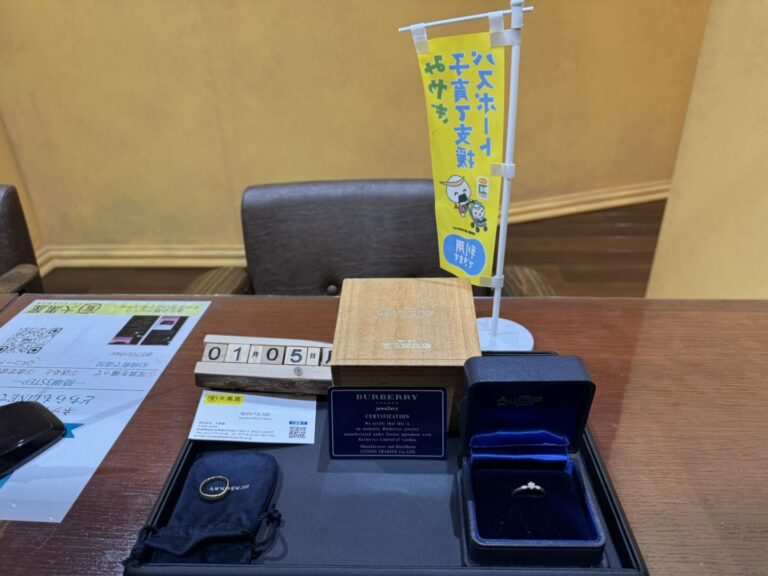 バーバリー　K18　リング　ﾛｲﾔﾙｱｯｼｬｰ　PT900　リング　買取　仙台PARCO　大黒屋
