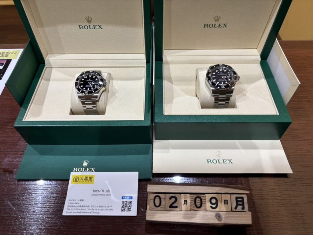 ROLEX-ロレックス-サブマリーナ-シードゥエラー-126610LN-126600-新品-買取