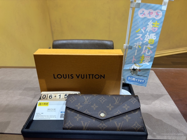 Louis Vuitton, M62234.買取, ﾎﾟﾙﾄﾌｫｲﾕ･ｻﾗ, 大黒屋, 財布, 新品,仙台パルコ
