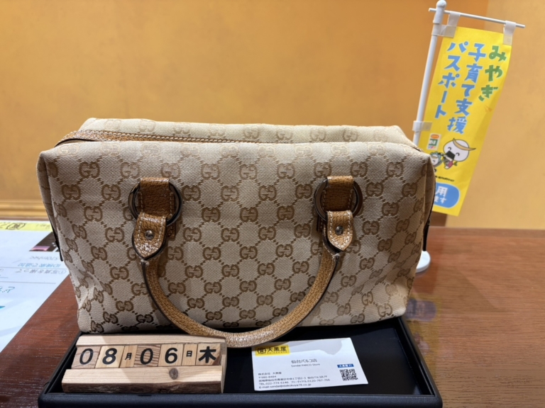 グッチ　GUCCI　ミニボストン　買取　仙台PARCO　大黒屋