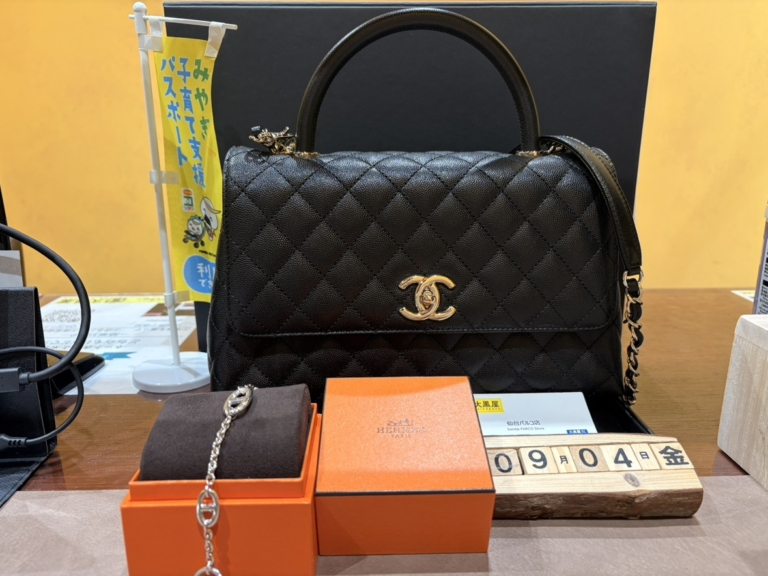 CHANEL　ココハンドル　エルメス　シェーヌダンクル　ファランドール　買取　仙台PARCO　大黒屋